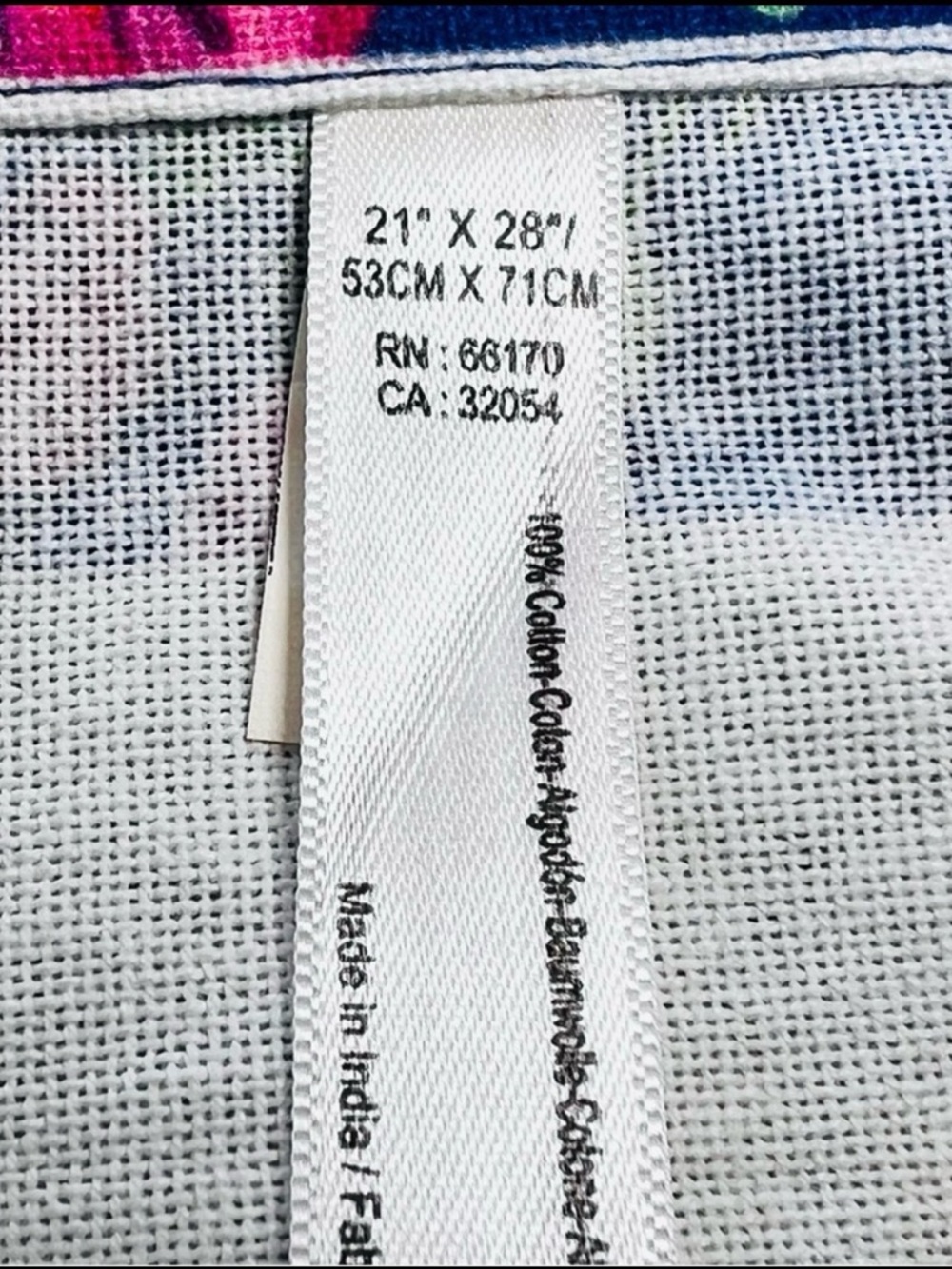 ANTHROPOLOGIE Bridgette Thornton Floral Dish Towel NWT Cottagecore Kitchen Decor - Picture 8 of 15